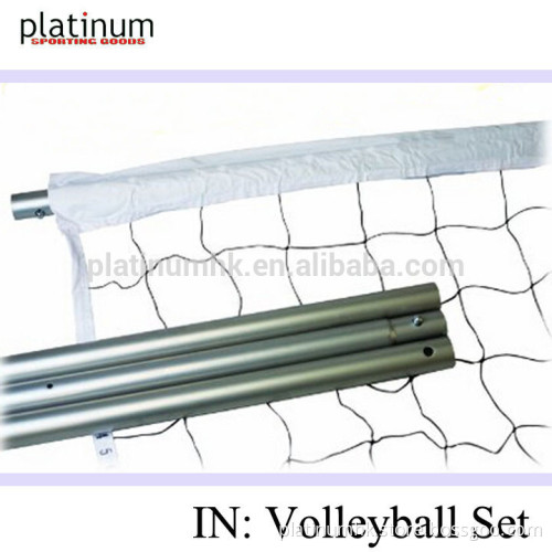 Steel Superior Volleyball Net System Set Outdoor Volleyball Set